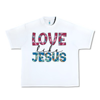 White love like jesus Urban Heavy Tee - JahusDesignShop