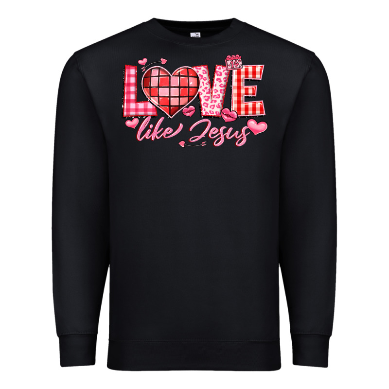 Love Like Jesus La Premium Sweatshirt by LillyAllenDesigns | Teevron