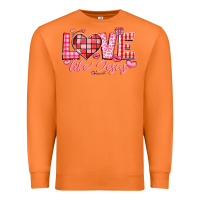 Carrot love like jesus la Premium Sweatshirt - LillyAllenDesigns