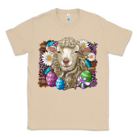 Mushroom easter sheep eggs butterfly daisys leopard glitter wooden Classic Tee - Artiststas