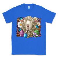 True Royal easter sheep eggs butterfly daisys leopard glitter wooden Classic Tee - Artiststas