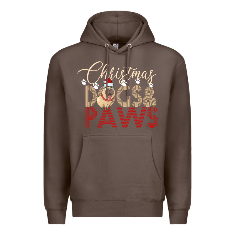 Christmas Dogs Paws Premium Hoodie by Bettercallsaul | Teevron