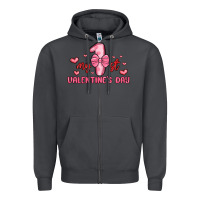 Smoke my first valentines day Zipper Hoodie - MaliasSmallBusiness