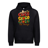 Black cinco cinco cinco de mayo Urban Hoodie - CowGirlArtShop
