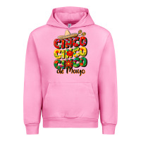Fuchsia Pink cinco cinco cinco de mayo Urban Hoodie - CowGirlArtShop