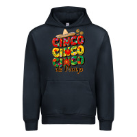 Navy cinco cinco cinco de mayo Urban Hoodie - CowGirlArtShop