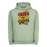 Pigment Oil Green cinco cinco cinco de mayo Urban Hoodie - CowGirlArtShop