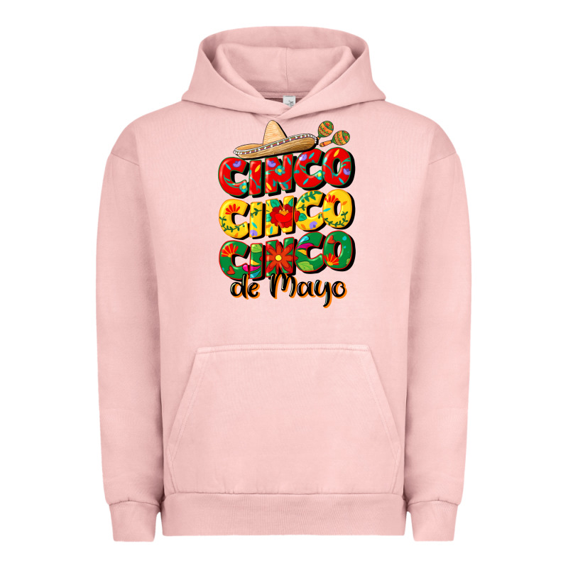 Cinco Cinco Cinco De Mayo Urban Hoodie by CowGirlArtShop | Teevron
