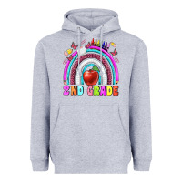 Heather Grey 2 nd grade Heavyweight Hoodie - BundleAndBundleShop