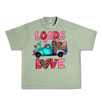 Oil Green loads of love truck Urban Heavy Tee - JahusDesignShop