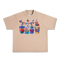 Burro 4th of july coffee cups Urban Heavy Tee - AdoDesignShop