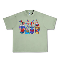 Oil Green 4th of july coffee cups Urban Heavy Tee - AdoDesignShop