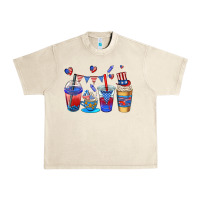 Sandshell 4th of july coffee cups Urban Heavy Tee - AdoDesignShop