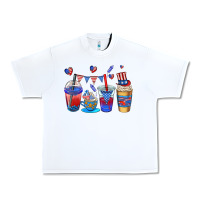White 4th of july coffee cups Urban Heavy Tee - AdoDesignShop