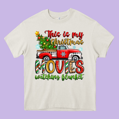 Heavy Core Tee this is my christmas movies watching blanket