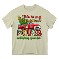 Mossy this is my christmas movies watching blanket Heavy Core Tee - Zillion Design Studio