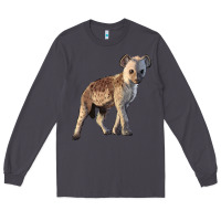 Smoke Baby Hyena Illustrations Long Sleeve Tee - LillyAllenDesigns