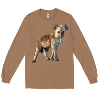 Toasted Coconut Baby Hyena Illustrations Long Sleeve Tee - LillyAllenDesigns