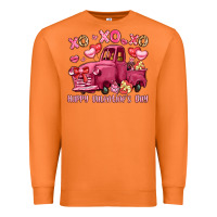 Carrot xo xo xo happy valentine's day truck Premium Sweatshirt - LillyAllenDesigns