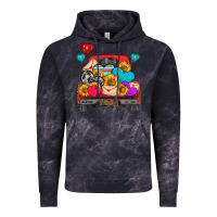 Cloud Black western truck with heart Vintage Hoodie - HRA Design Shop
