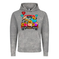 Cloud Rock western truck with heart Vintage Hoodie - HRA Design Shop