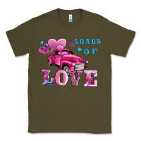 Army Green loads of love wıth truck Classic Tee - AdoDesignShop