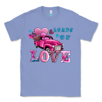 Colony Blue loads of love wıth truck Classic Tee - AdoDesignShop