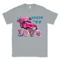 Heather Grey loads of love wıth truck Classic Tee - AdoDesignShop