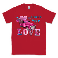 Red loads of love wıth truck Classic Tee - AdoDesignShop