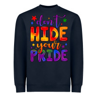 Navy don't hide your pride Heavyweight Sweatshirt - JahusDesignShop