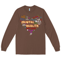 Chestnut mental health matters Long Sleeve Tee - JahusDesignShop