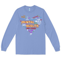 Colony Blue mental health matters Long Sleeve Tee - JahusDesignShop