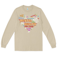 Mushroom mental health matters Long Sleeve Tee - JahusDesignShop