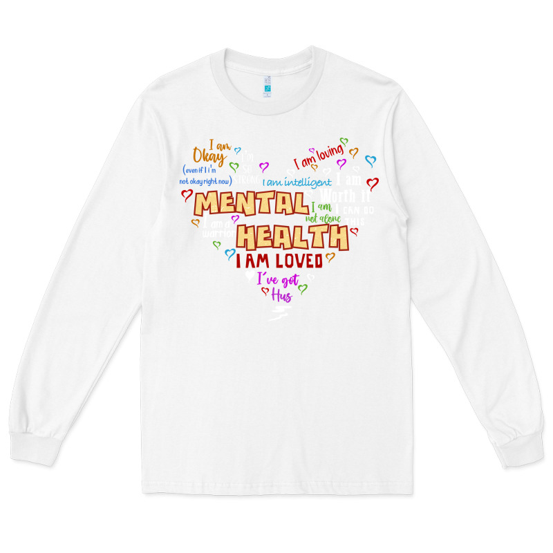 Mental Health Matters Long Sleeve Tee by JahusDesignShop | Teevron