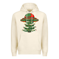 Tofu Ufo Christmas Pine Tree Premium Hoodie - Bettercallsaul
