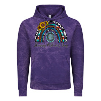 Cloud Purple happy mother's day rainbow Vintage Hoodie - CowhideDigitalArt