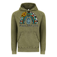 Vintage Olive happy mother's day rainbow Vintage Hoodie - CowhideDigitalArt