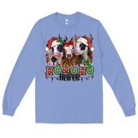 Ho Ho Ho Heifer Christmas Heifers Long Sleeve Tee | Teevron