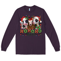 Plum ho ho ho heifer christmas heifers Long Sleeve Tee - Jasminsmagicworld