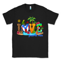 Black love puerto rico Classic Tee - AdoDesignShop