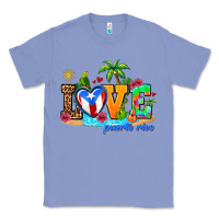 Colony Blue love puerto rico Classic Tee - AdoDesignShop