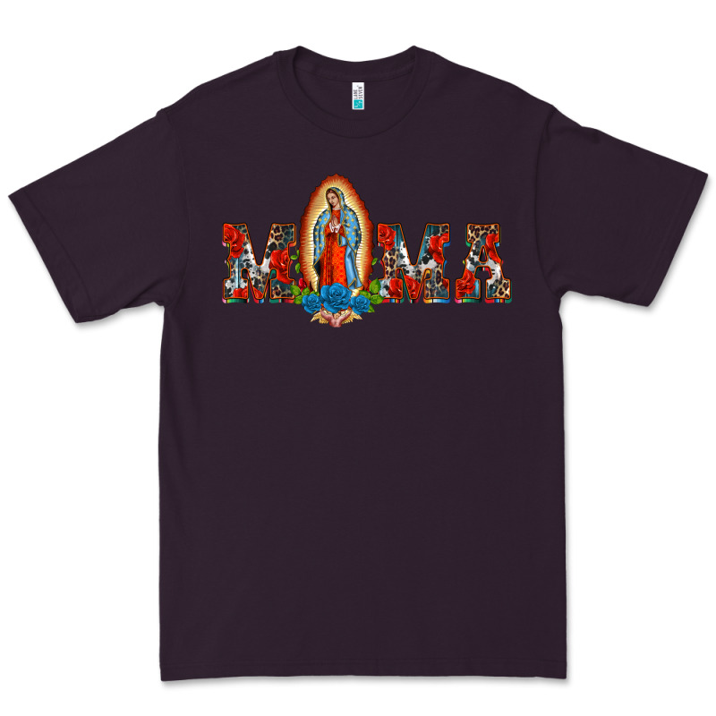 Mama Our Lady Of Guadalupe Premium Tee by BarkalooDesign | Teevron