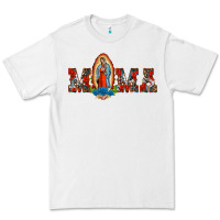 White mama our lady of guadalupe Premium Tee - BarkalooDesign