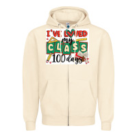 Sandshell i've loved my class 100 days Zipper Hoodie - MaliasSmallBusiness