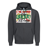 Smoke i've loved my class 100 days Zipper Hoodie - MaliasSmallBusiness