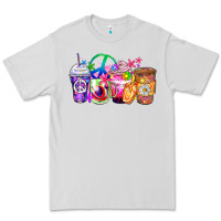 Dove Grey hippie coffee cups Premium Tee - Zillion Design Studio