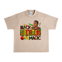 French Oak black teacher  magic Urban Heavy Tee - AdoDesignShop