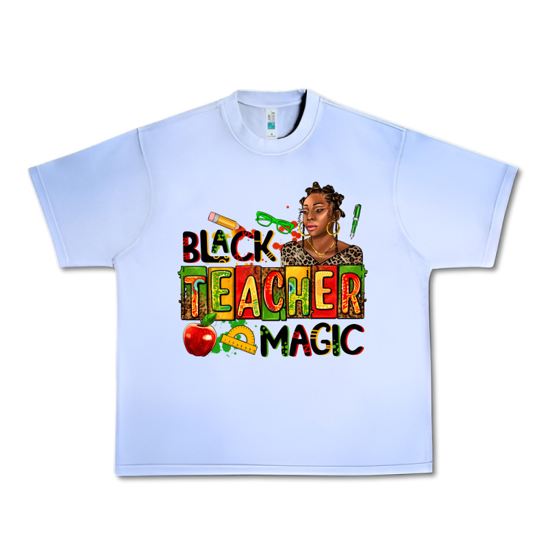 Black Teacher  Magic Urban Heavy Tee by AdoDesignShop | Teevron
