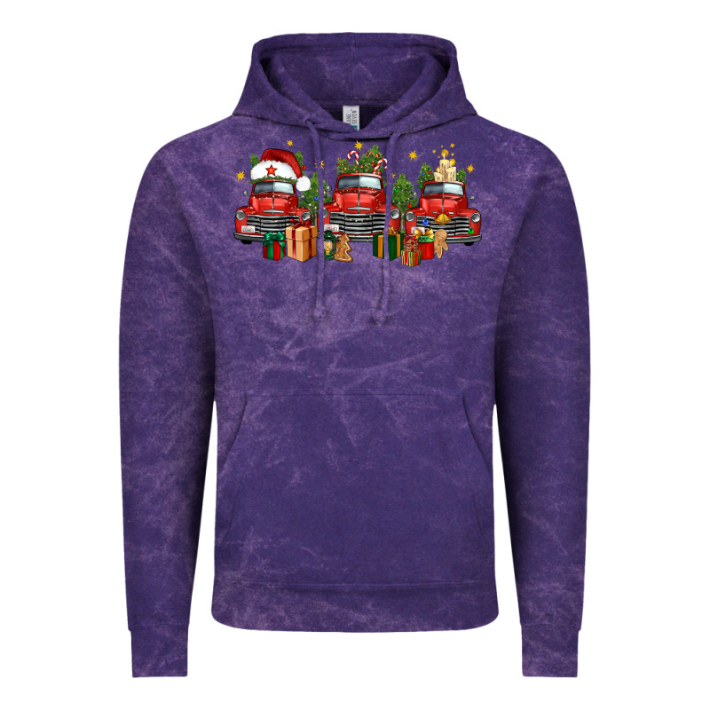 Christmas Trucks Vintage Hoodie by FaDigitalArtStudio | Teevron