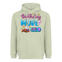 Matcha Birthday Mode On Heavyweight Hoodie - BundleAndBundleShop